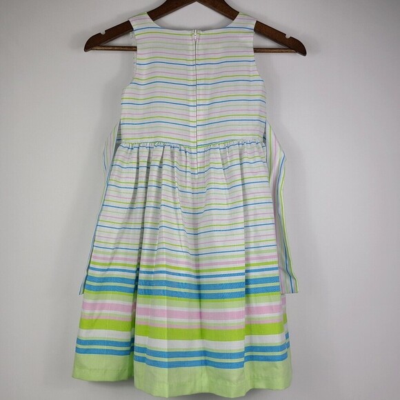 Jessica Ann Girls A Line Dress Size 6X Polyester Rayon - Picture 6 of 12